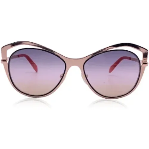 Pre-owned Metal sunglasses , female, Sizes: ONE SIZE - Emilio Pucci Pre-owned - Modalova