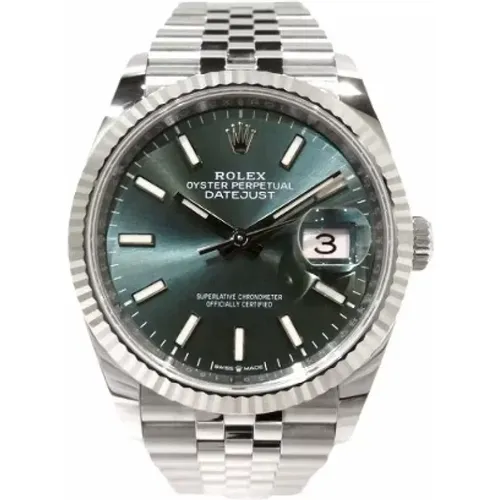 Pre-owned Metal watches , male, Sizes: ONE SIZE - Rolex Vintage - Modalova