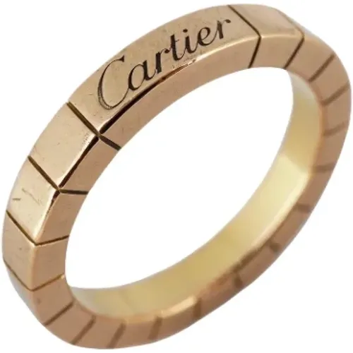 Pre-owned Rose Gold rings , female, Sizes: ONE SIZE - Cartier Vintage - Modalova