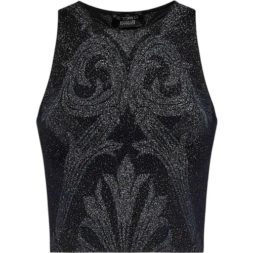 Paisley Jacquard Crop Top , female, Sizes: S - Wolford - Modalova