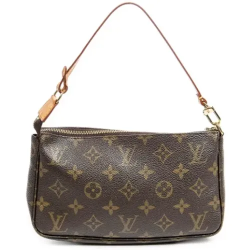 Pre-owned Canvas handbags , female, Sizes: ONE SIZE - Louis Vuitton Vintage - Modalova