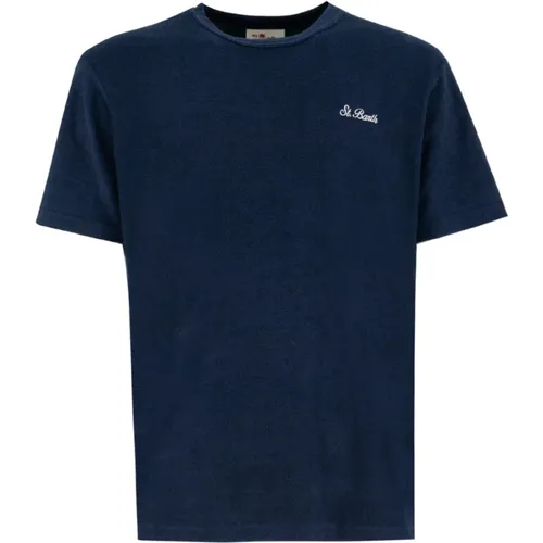 T-shirt , male, Sizes: M, S, XL, 2XL - MC2 Saint Barth - Modalova