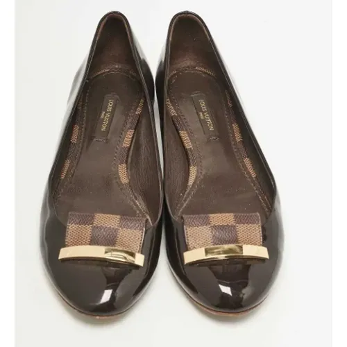 Pre-owned Fabric flats , female, Sizes: 4 UK - Louis Vuitton Vintage - Modalova