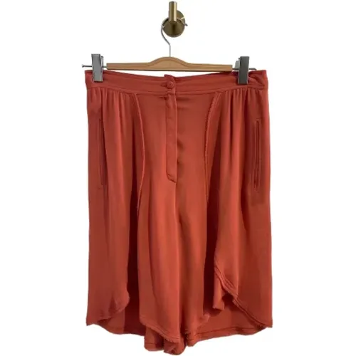 Pre-owned Silk bottoms , female, Sizes: M - Fendi Vintage - Modalova