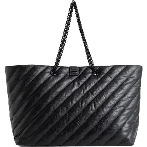 Quilted Crush Große Tote Tasche - Balenciaga - Modalova