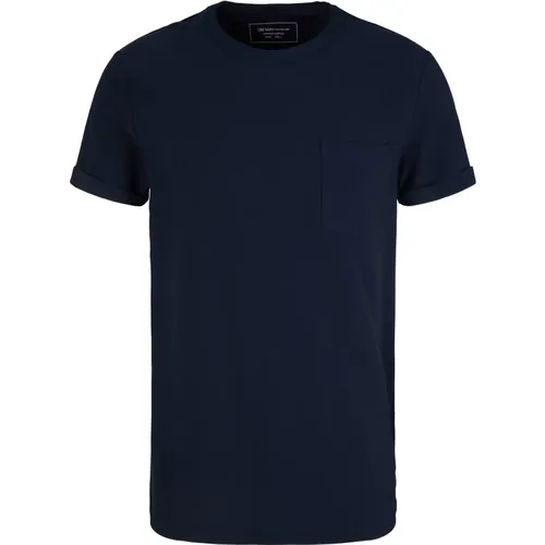 T-Shirt Kurzarmshirt Rundhals - Tom Tailor - Modalova