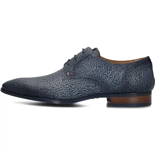Herren Business Schuhe Blau , Herren, Größe: 41 1/2 EU - Giorgio - Modalova