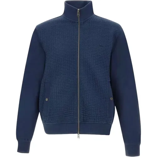 Blauer Zip-Sweater-Set für Männer - Harmont & Blaine - Modalova