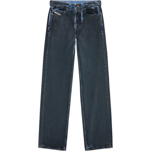 Iconic Eagle Straight Jeans,D-MACRO-S Jeans - Diesel - Modalova