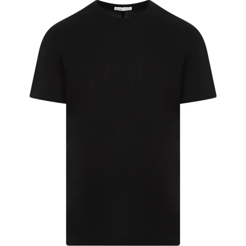 Schwarzes Baumwoll-T-Shirt Ss24 , Herren, Größe: M - The Row - Modalova