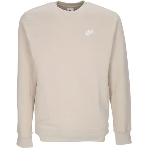 Club Crew BB Sweatshirt - Rattan/White , Herren, Größe: XL - Nike - Modalova