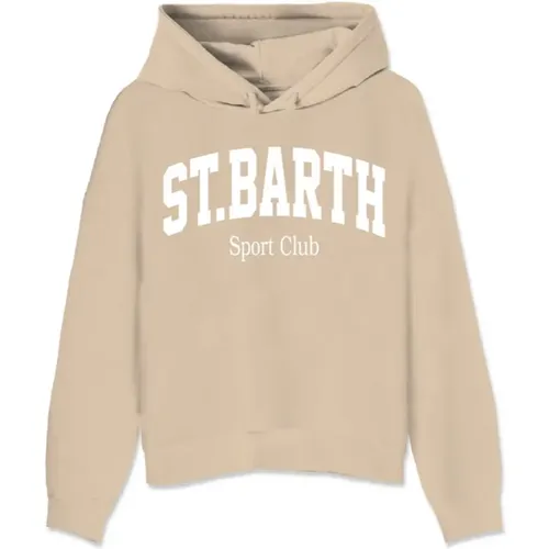 Baumwoll-Hoodie für sportlich schicken Look , Damen, Größe: M - MC2 Saint Barth - Modalova