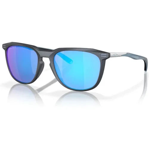 Thurso Sonnenbrille Grau Blau/Saphir , Herren, Größe: 54 MM - Oakley - Modalova
