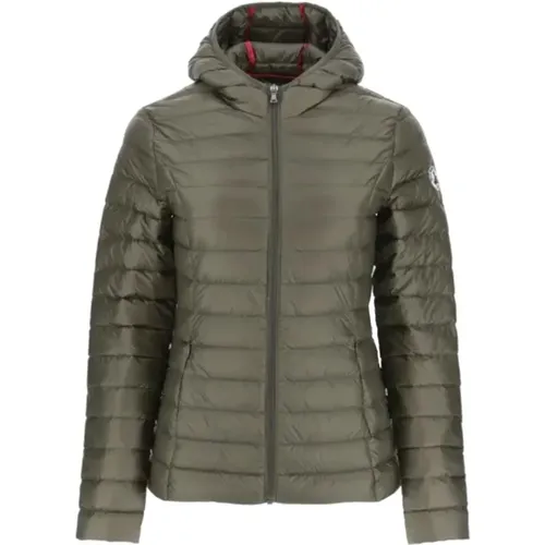 Hooded Down Jacket with Water Repellent , female, Sizes: M, XL - Jott - Modalova