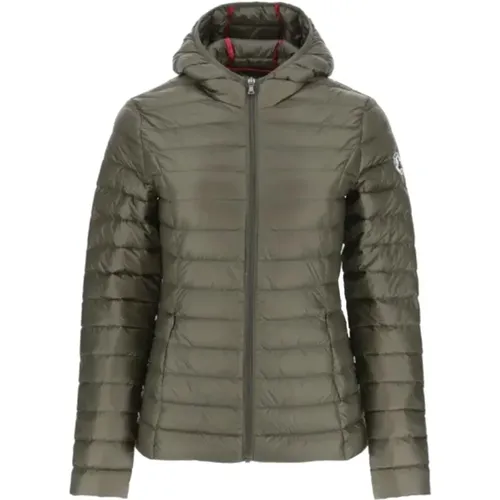 Hooded Down Jacket with Water Repellent , female, Sizes: S, M, XL, L - Jott - Modalova