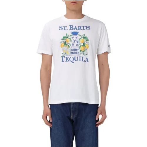 Casual T-shirt for Men , male, Sizes: M, L, 2XL - MC2 Saint Barth - Modalova