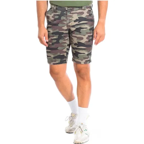 Bermuda Shorts in Militärgrün , Herren, Größe: W40 - LA MARTINA - Modalova