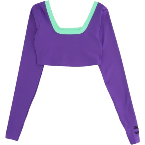 Royal Purple Streetwear Top Puma - Puma - Modalova