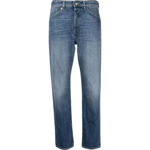 Relaxed-Fit Washed Denim Jeans , female, Sizes: W27, W28 - Washington DEE CEE - Modalova
