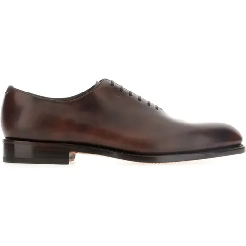 Lace-Up Shoes , male, Sizes: 4 UK, 7 UK, 5 UK, 6 UK - Salvatore Ferragamo - Modalova