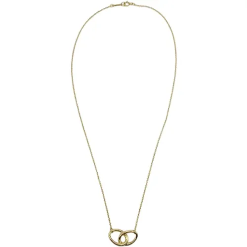 Pre-owned Gold necklaces , female, Sizes: ONE SIZE - Tiffany & Co. Pre-owned - Modalova