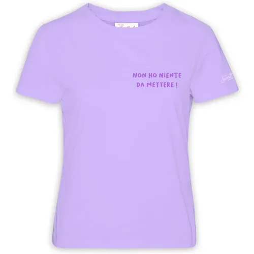Stilvolle T-Shirts und Polos , Damen, Größe: M - MC2 Saint Barth - Modalova