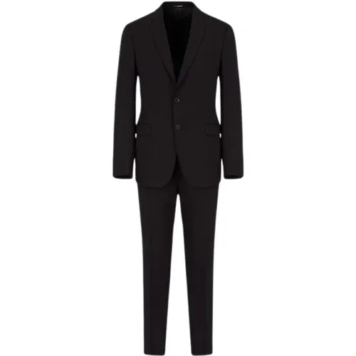 Stretch Wool Jacket , male, Sizes: 4XL - Emporio Armani - Modalova