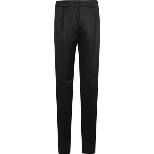 Silk Trousers Aw24 , female, Sizes: S, XS, 2XS - alberta ferretti - Modalova