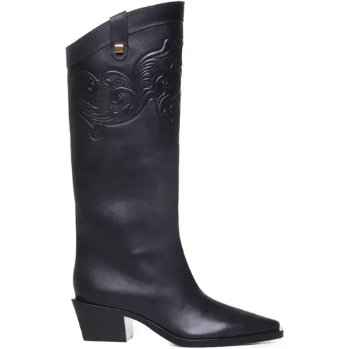 Boots , female, Sizes: 5 1/2 UK, 7 UK - Maison Skorpios - Modalova