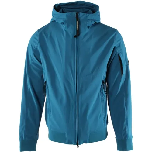 Blaue Shell-r Jacke für Herren - C.P. Company - Modalova