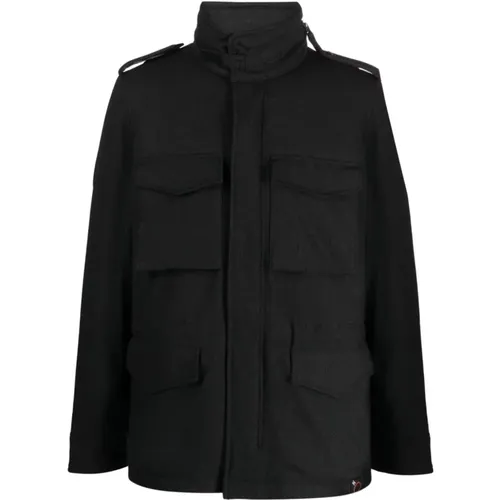 Field Jacket with Zip Closure , male, Sizes: 2XL - Aspesi - Modalova