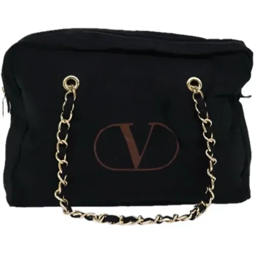 Pre-owned Canvas shoulder-bags , female, Sizes: ONE SIZE - Valentino Vintage - Modalova