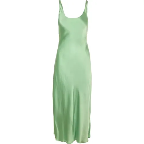 Mintgrünes Kleid , Damen, Größe: S - Maliparmi - Modalova