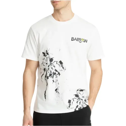 Off-White Jersey T-Shirt Barrow - Barrow - Modalova