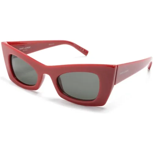 Sunglasses with Original Accessories , female, Sizes: 49 MM - Saint Laurent - Modalova
