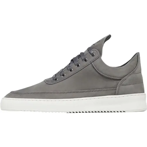 Niedriger Top Ripple Nubukhai , Herren, Größe: 40 EU - Filling Pieces - Modalova