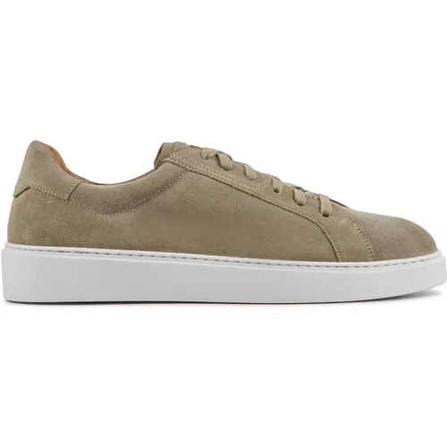 Suede Sneakers , Herren, Größe: 43 1/2 EU - Magnanni - Modalova