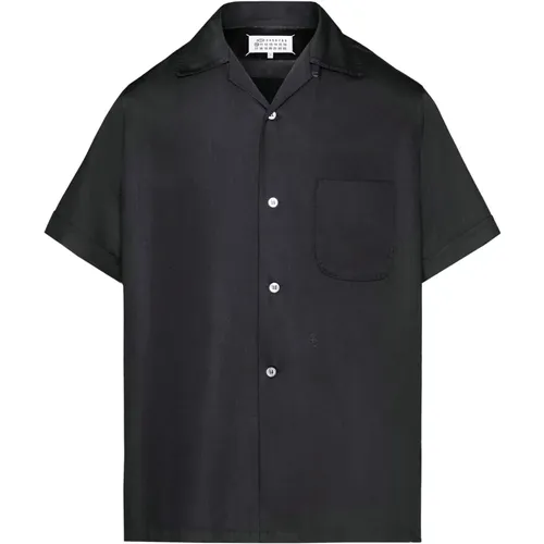 Short sleeved shirt , male, Sizes: S, L, M - Maison Margiela - Modalova