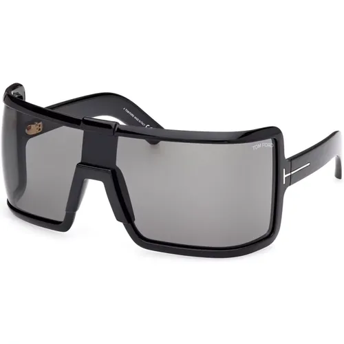 Stylische Sonnenbrille Ft1118 Parker Schwarz - Tom Ford - Modalova