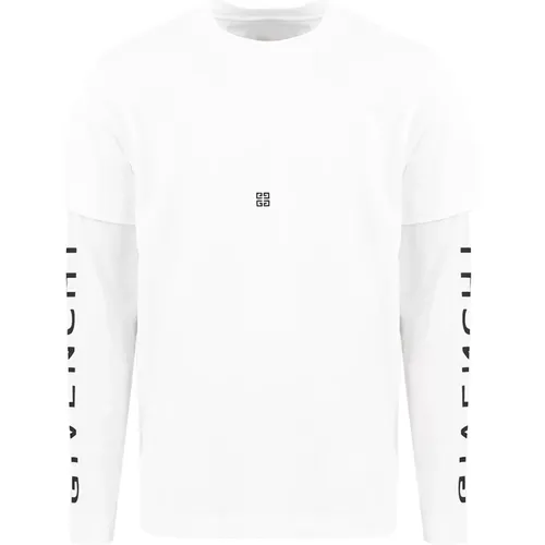 T-Shirts , male, Sizes: L - Givenchy - Modalova