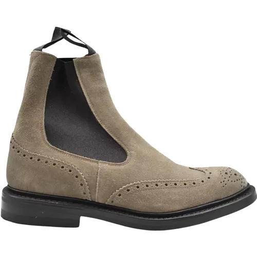 Laced Visone Repello Shoes Aw23 , male, Sizes: 8 UK, 9 UK - Tricker's - Modalova