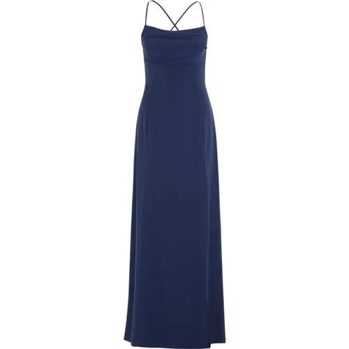 Elegantes Abendkleid mit Wasserfallausschnitt , Damen, Größe: XL - Vera Mont - Modalova
