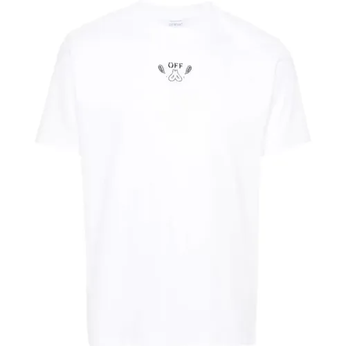 Bandana Arr Slim T-Shirt,T-Shirts Off - Off White - Modalova