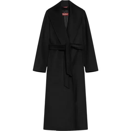 Wool Shawl Collar Coat , female, Sizes: 2XS, 3XS, M, XS - Max Mara Studio - Modalova