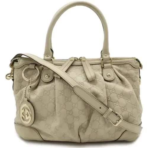 Pre-owned Leather gucci-bags , female, Sizes: ONE SIZE - Gucci Vintage - Modalova