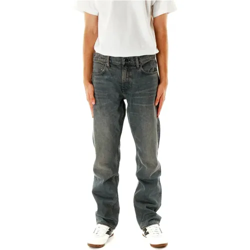 Klassische Straight Fit Denim Jeans , Herren, Größe: W32 L32 - G-Star - Modalova