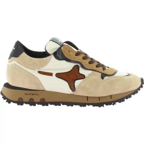 Beige Sneakers Model 3046 S.run - Ama Brand - Modalova