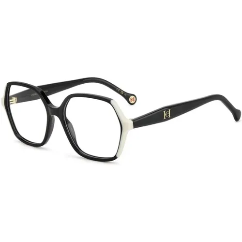And White Stylish Glasses , female, Sizes: 54 MM - Carolina Herrera - Modalova