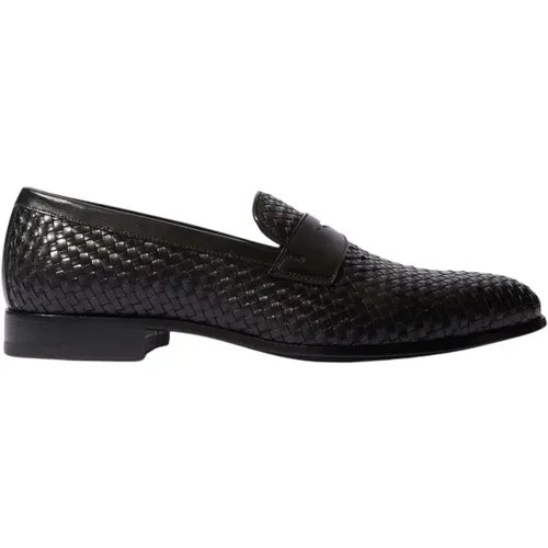 Andrea Loafers - Handgefertigte italienische Penny Loafers , Herren, Größe: 42 1/2 EU - Scarosso - Modalova