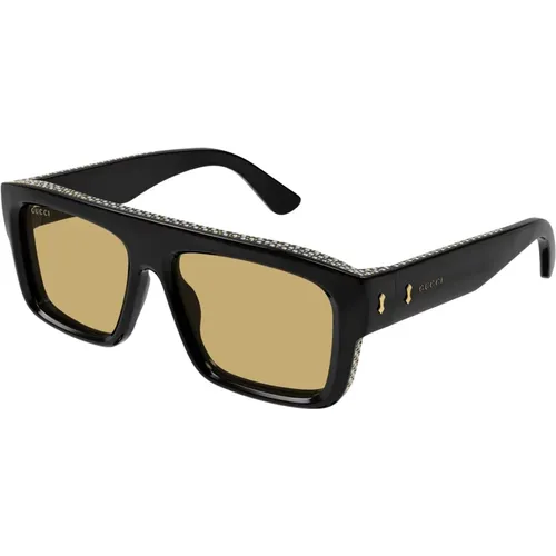 Brown Sunglasses Gg1461S , male, Sizes: 55 MM - Gucci - Modalova